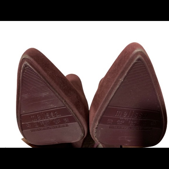 MELISSA Covered Open Ankle Bootie Sz 10 EUC - Picture 2 of 13